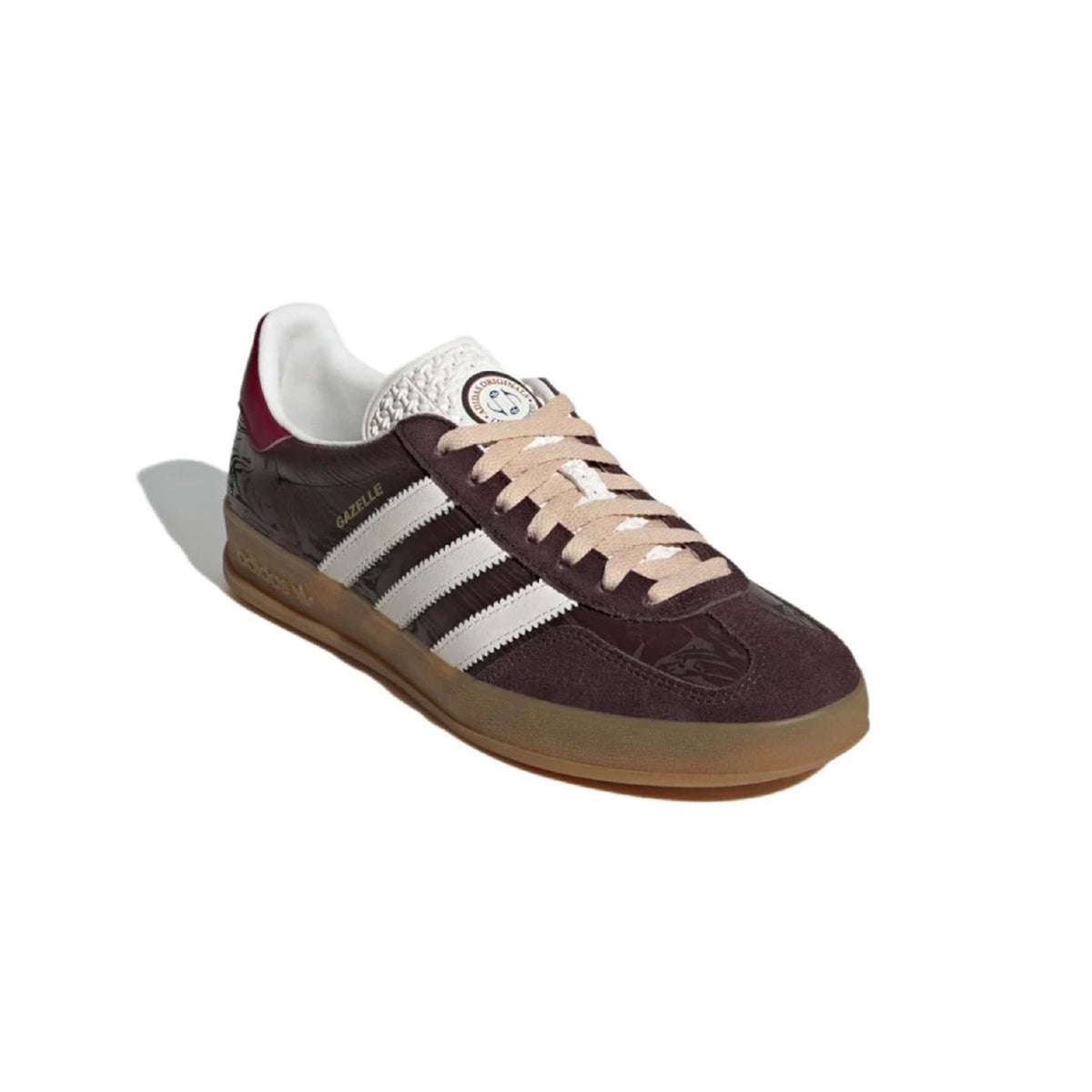 adidas Gazelle Indoor x The Blue Trio Baskets Marron Homme Femme - 2