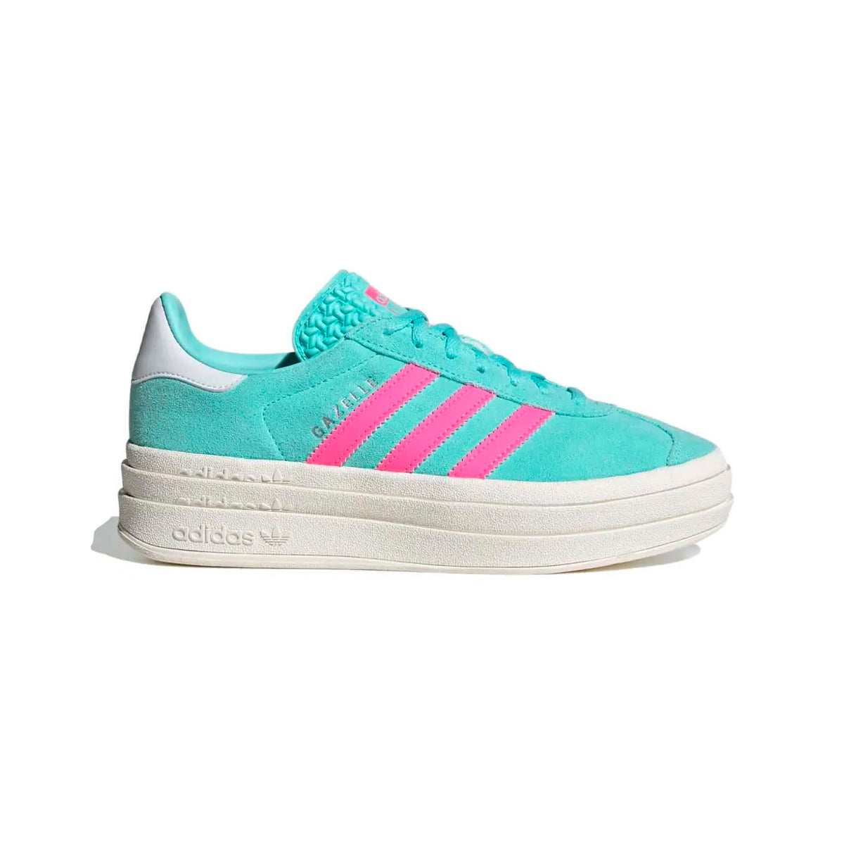 adidas Gazelle Bold Baskets Turquoise Rose Femme - 1