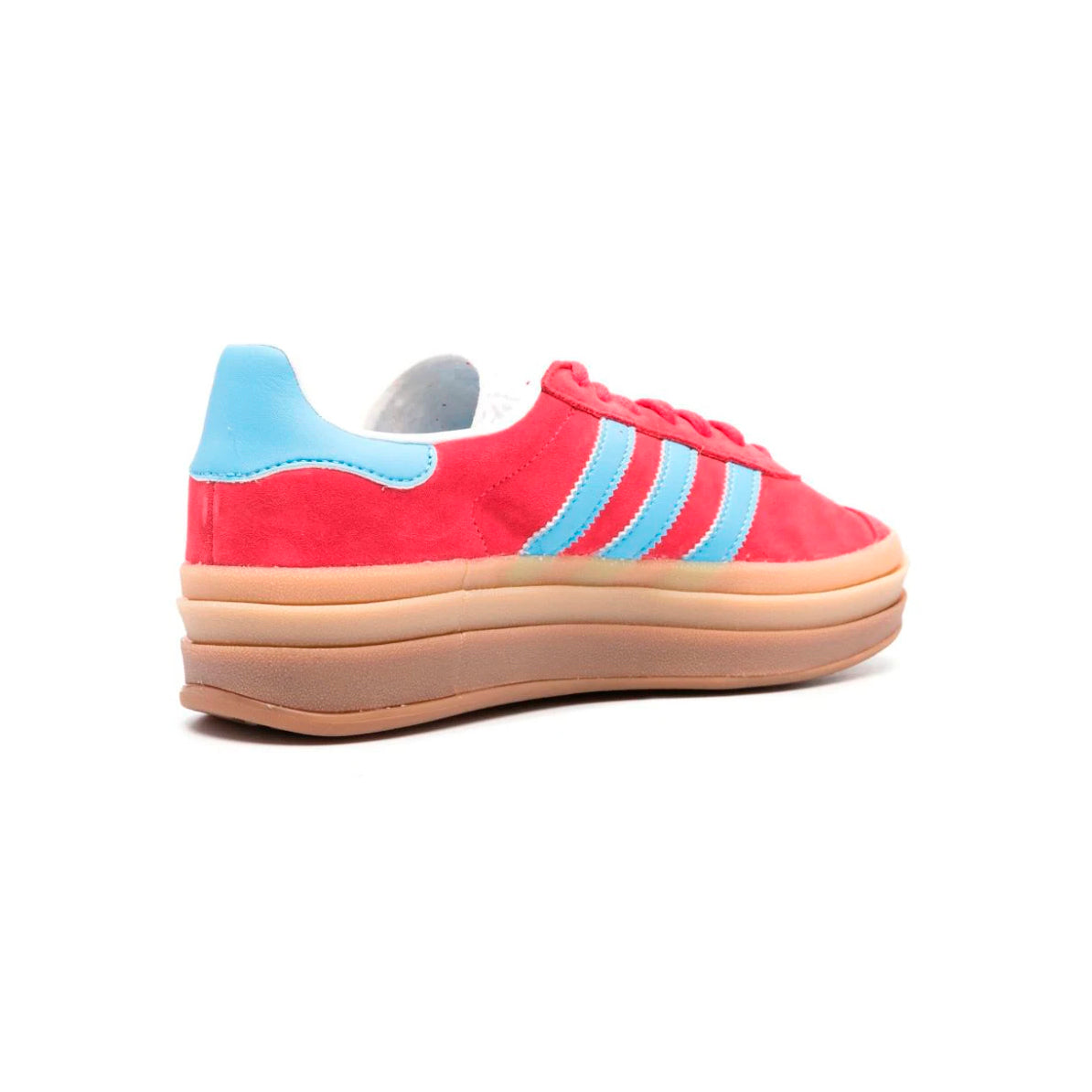 adidas Gazelle Bold Baskets Rouge Bleu Femme - 3