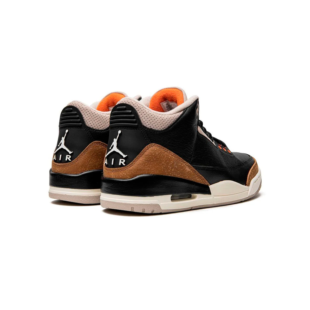 Air Jordan 3 Retro Desert Elephant Baskets Noir Marron Homme Femme - 3
