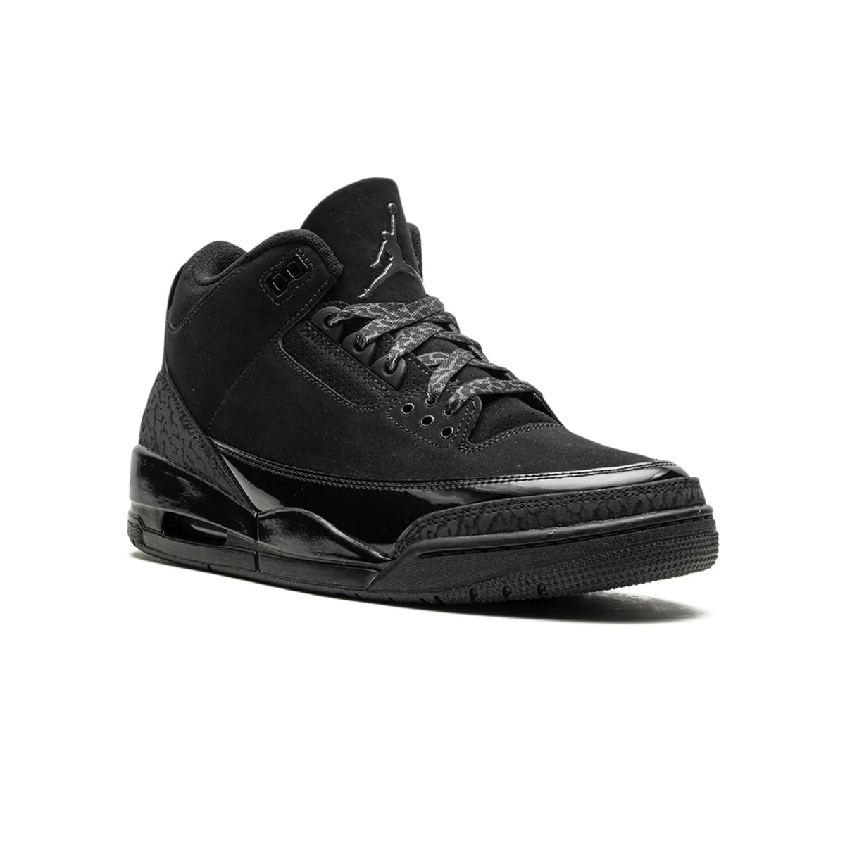 Air Jordan 3 Black Cat Baskets Noir Homme Femme - 2