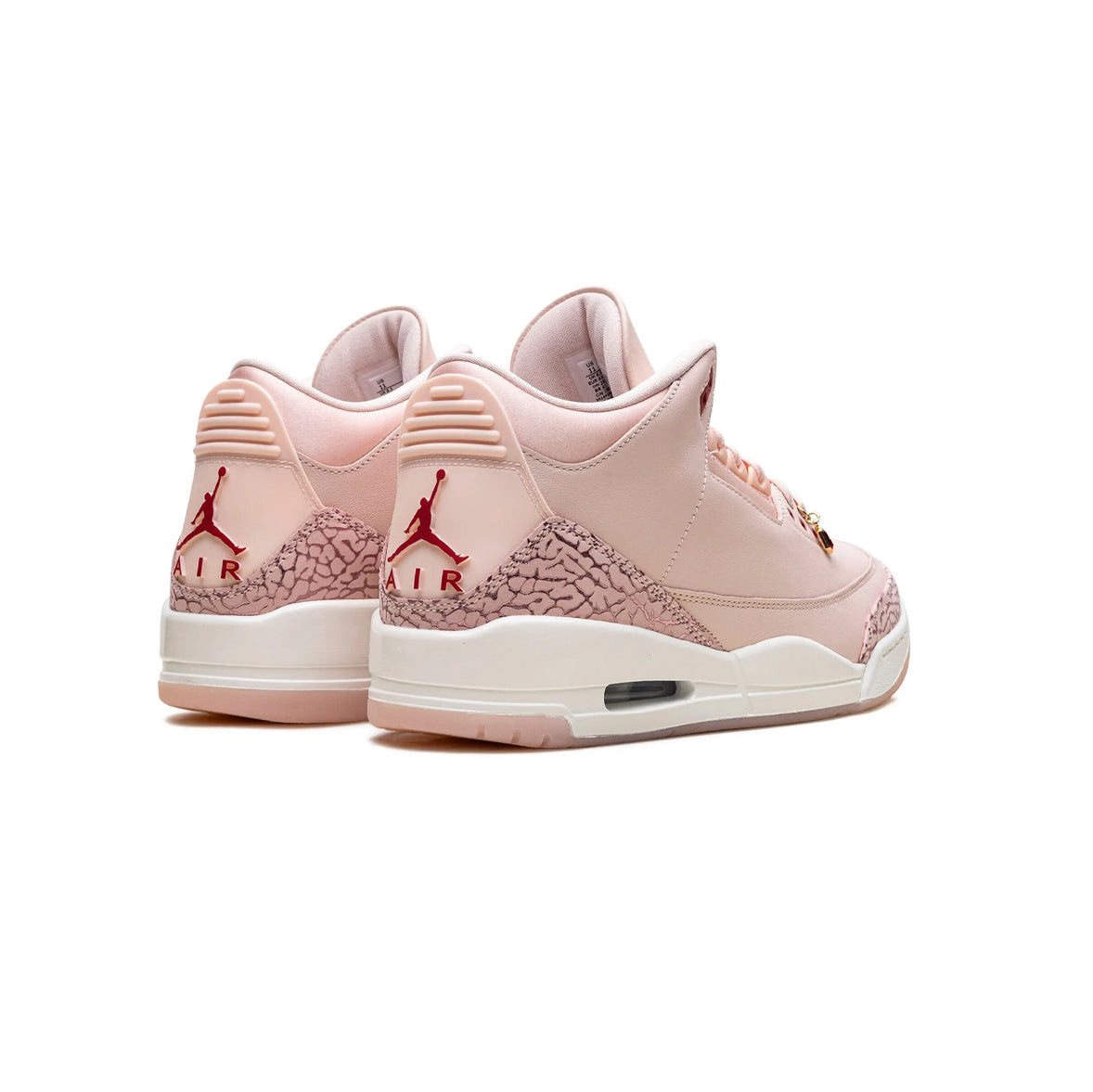 Air Jordan 3 Retro Valentine's Day Treat Yourself Baskets Rose Blanc Mixte - 3
