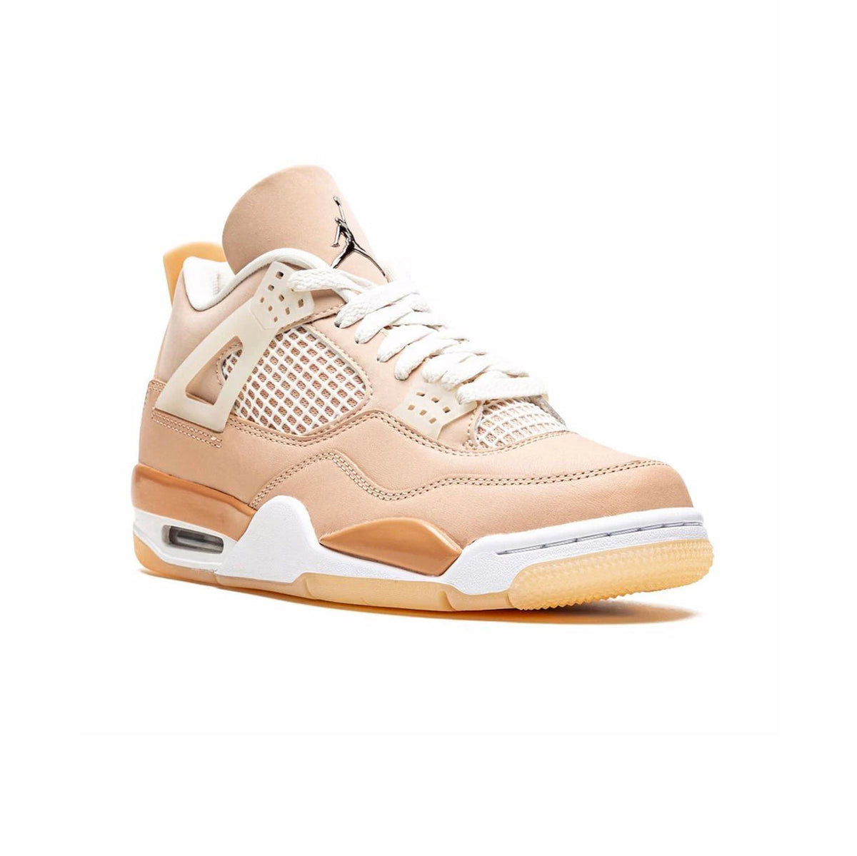 Air Jordan 4 Shimmer Baskets Bronze Argent Homme Femme - 2