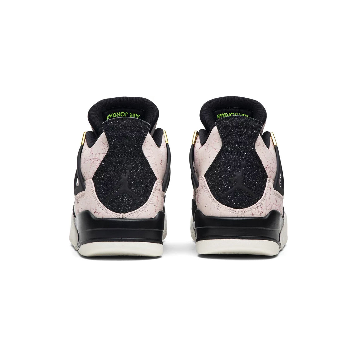 Air Jordan 4 Splatter Pack Baskets Blanc Multicolore Homme Femme - 3
