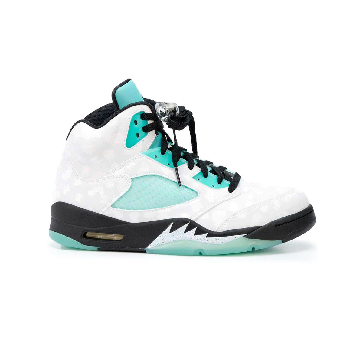 Air Jordan 5 Island Green Baskets Vert Blanc Homme Femme - 1