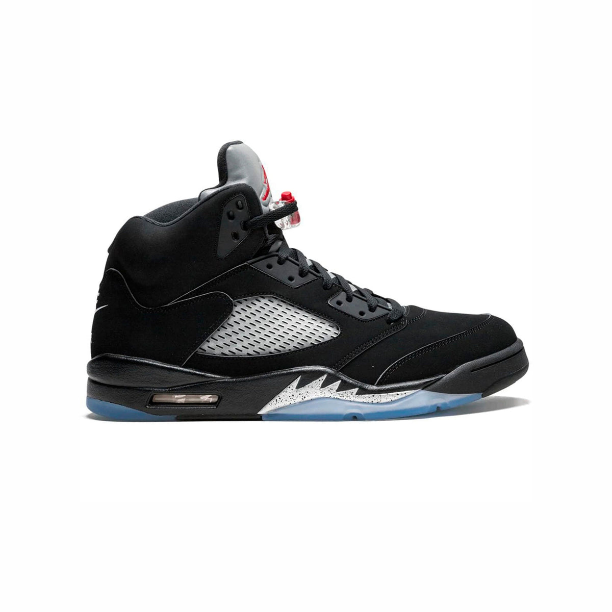 Air Jordan 5 Retro Black Metallic Baskets Noir Homme Femme - 1