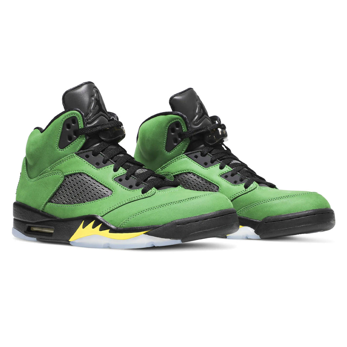 Air Jordan 5 Retro SE Oregon Baskets Vert Jaune Homme Femme - 2