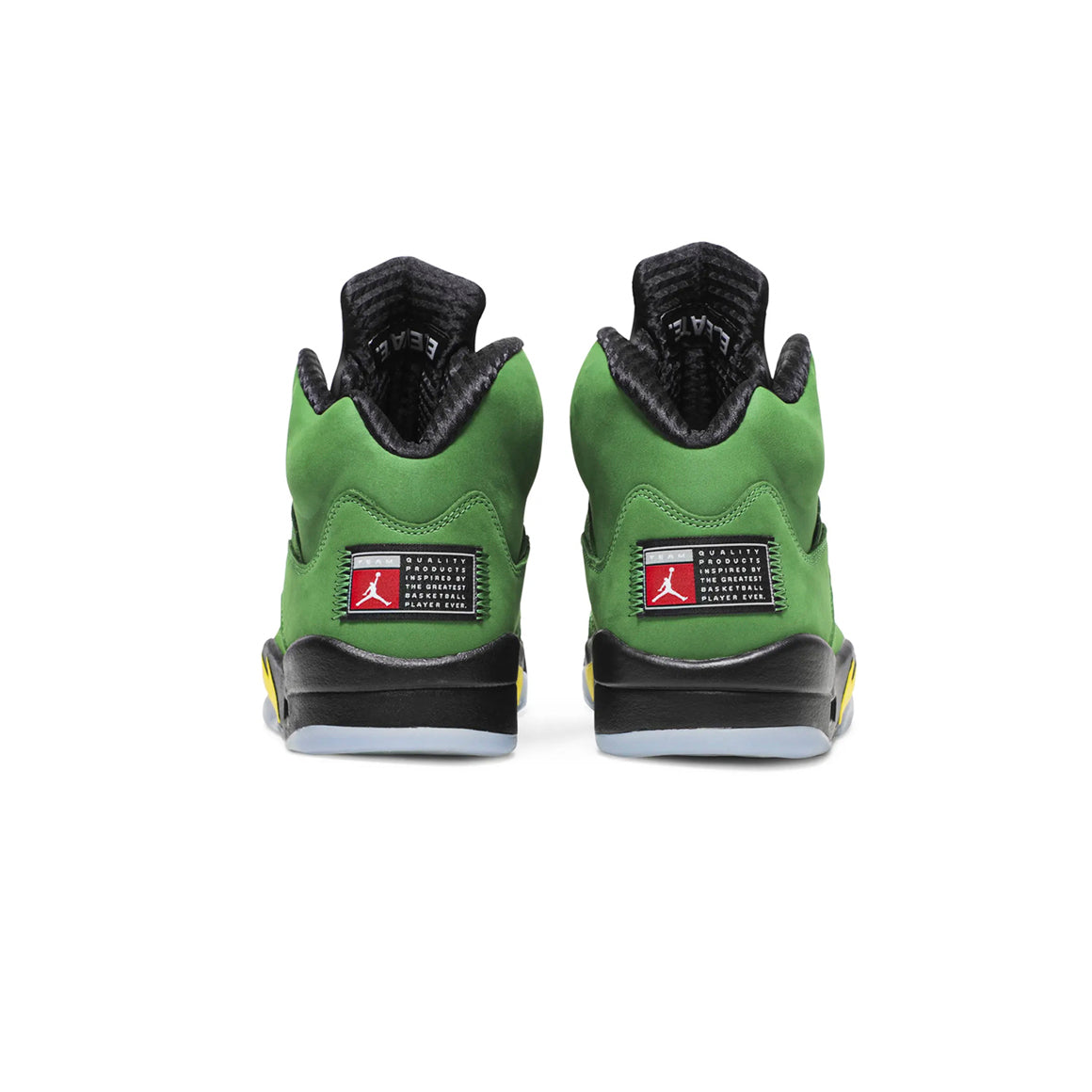 Air Jordan 5 Retro SE Oregon Baskets Vert Jaune Homme Femme - 3