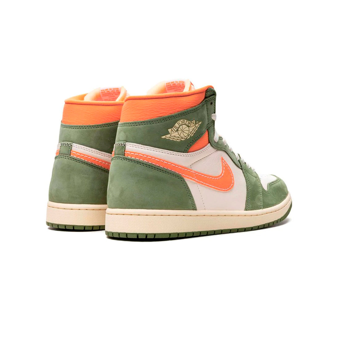 Air Jordan 1 High Craft Celadon Baskets Vert Blanc Homme Femme - 3