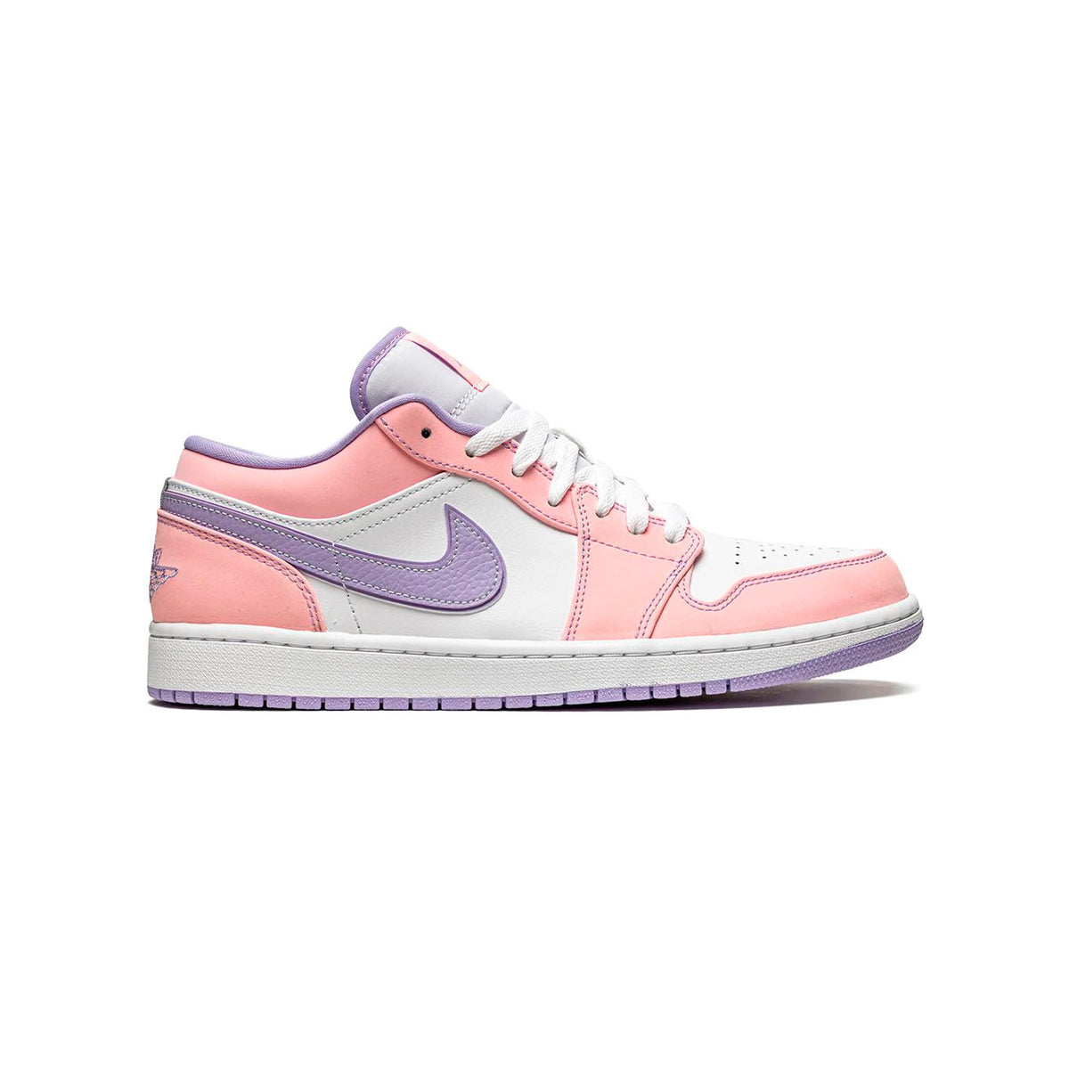 Air Jordan 1 Low Arctic Punch Baskets Rose Blanc Homme Femme - 1