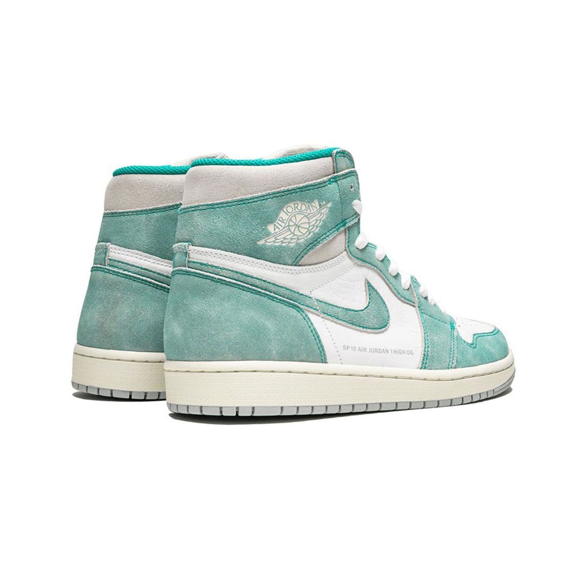 Air Jordan 1 High Turbo Green Baskets Vert Noir Homme Femme - 3