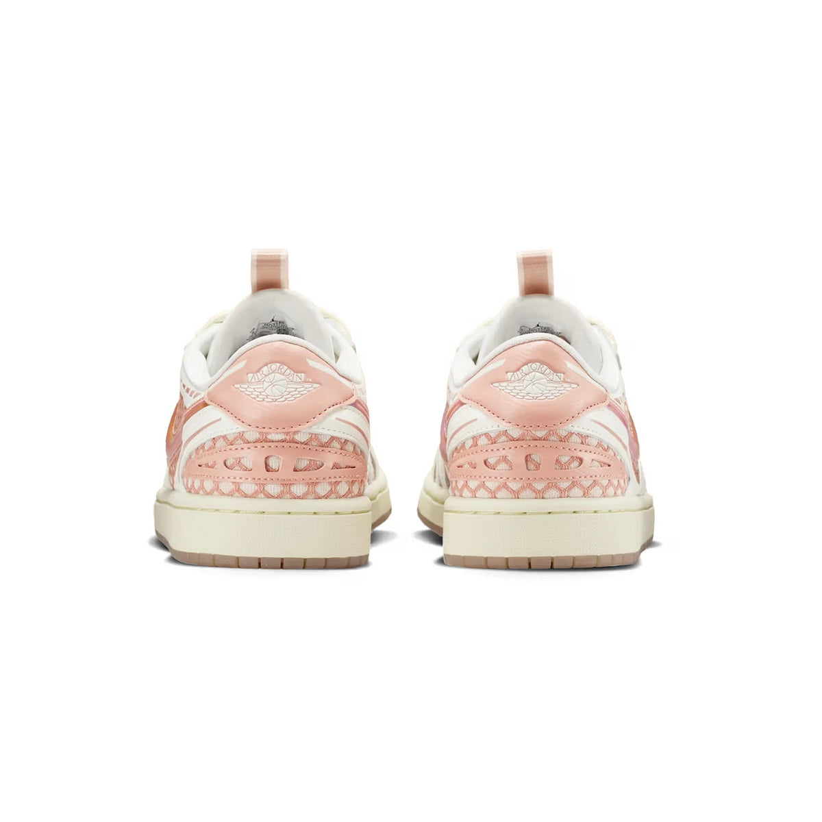 Air Jordan 1 Low Method of Make V3 Washed Coral Baskets Corail Beige Mixte - 3