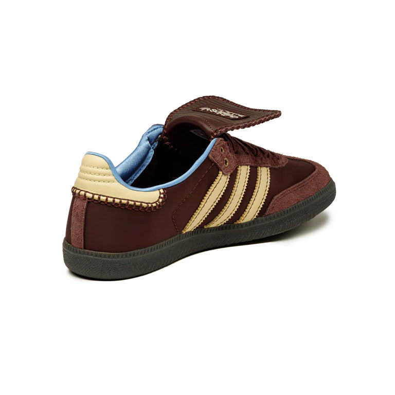 adidas Samba x Wales Bonner Baskets Marron Homme Femme - 3