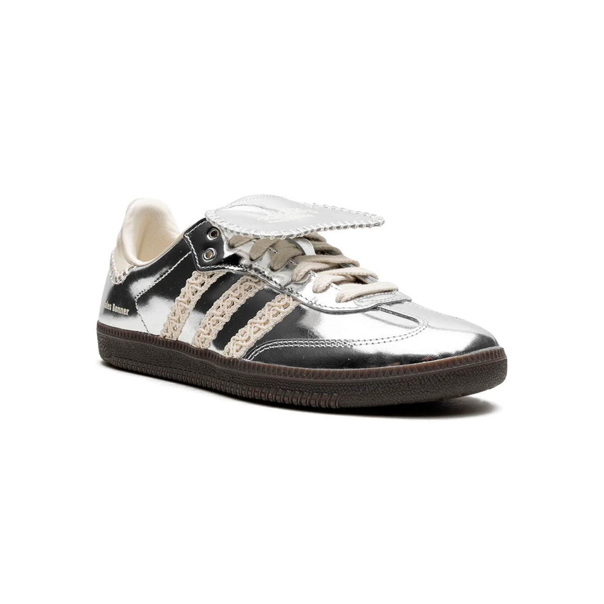 adidas Samba x Wales Bonner Baskets Argent Homme Femme - 2