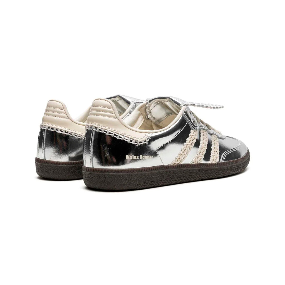 adidas Samba x Wales Bonner Baskets Argent Homme Femme - 3