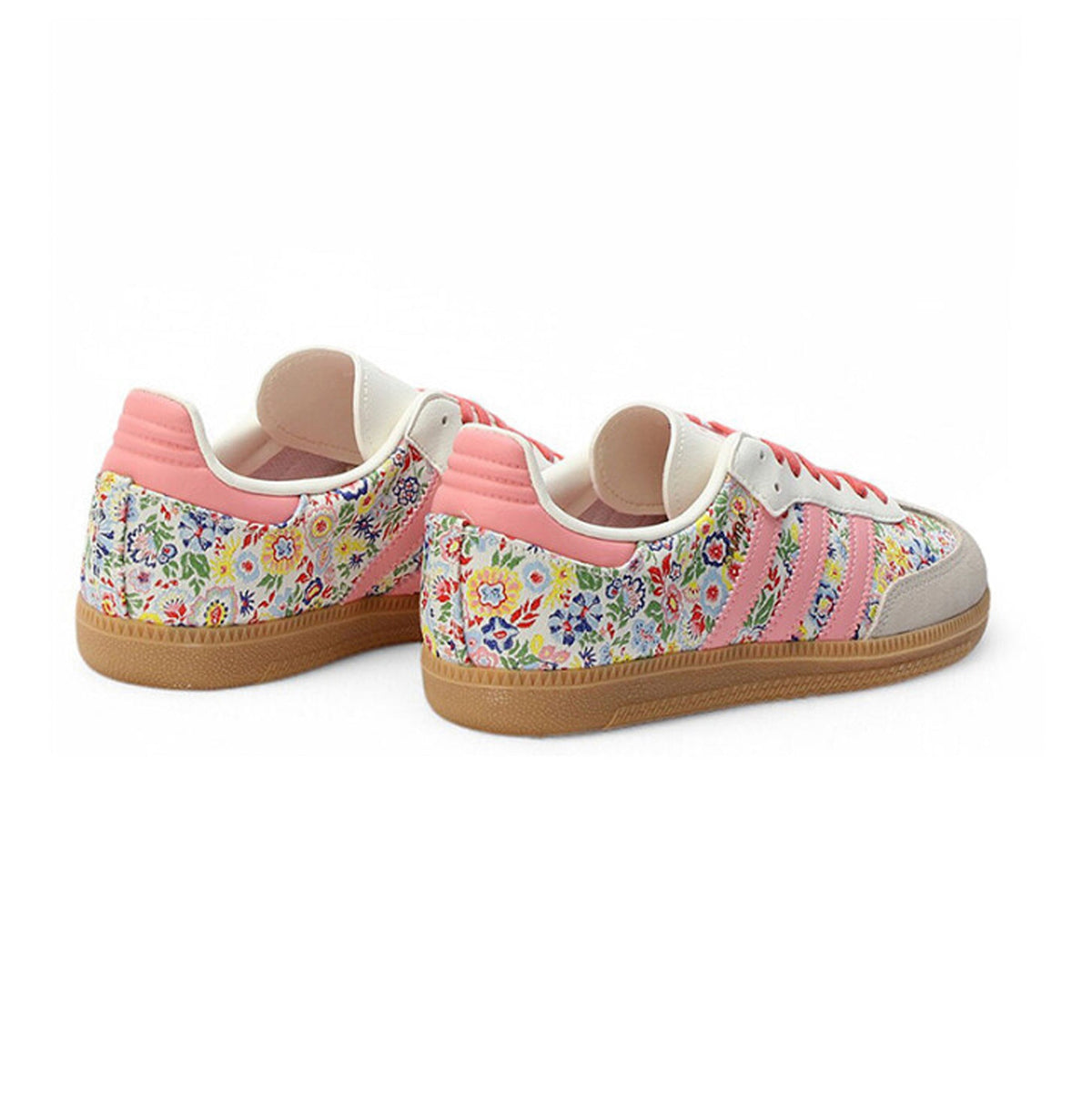 adidas Samba x Liberty London Floral Embroidery Baskets Multicolore Mixte - 3