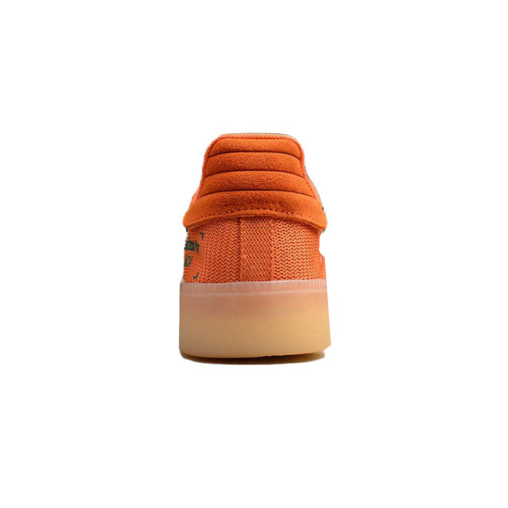adidas Samba RM Baskets Orange Blanc Homme Femme - 3