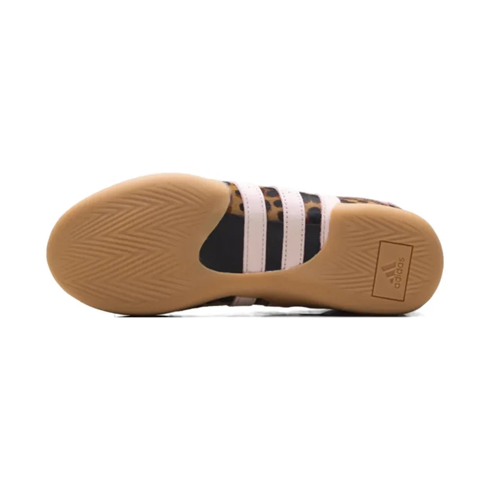 adidas Taekwondo Mei Leopard Ballerines Marron Rose Femme - 4
