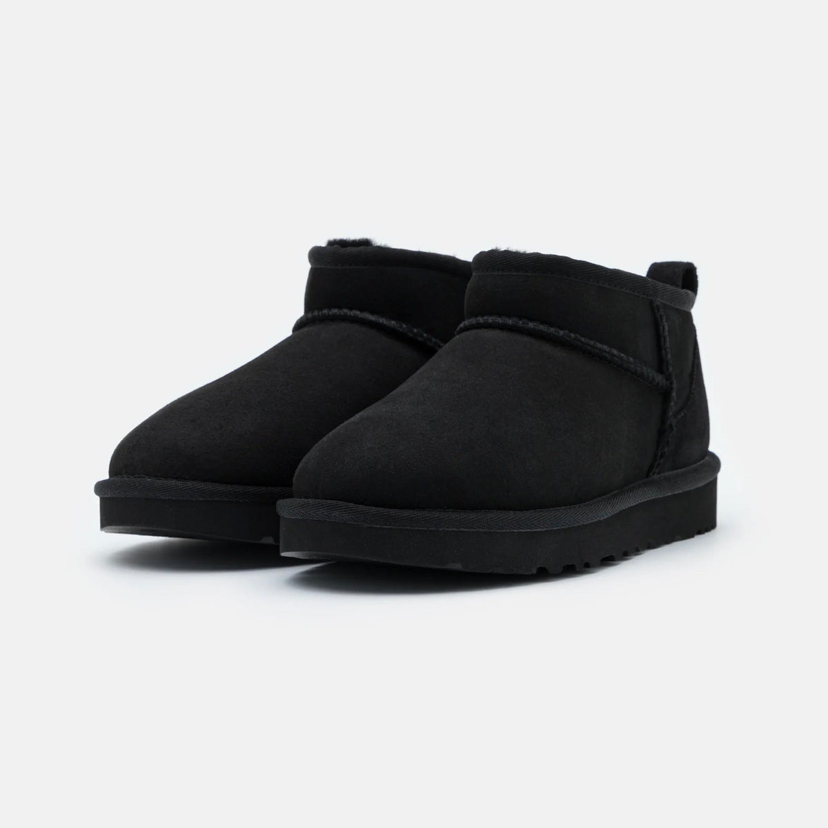 UGG Classic Ultra Mini Black Bottines Noir Femme - 2