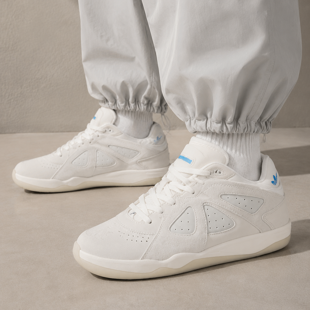 adidas BadBo 1.0 x Bad Bunny Resilience Baskets Blanc Bleu Homme Femme - 4