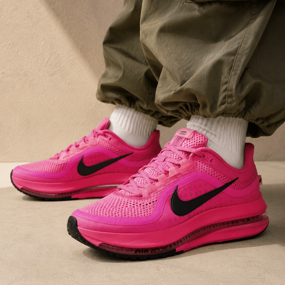 Nike Pegasus Premium Hyper Pink Chaussures Running Rose Homme Femme - 5