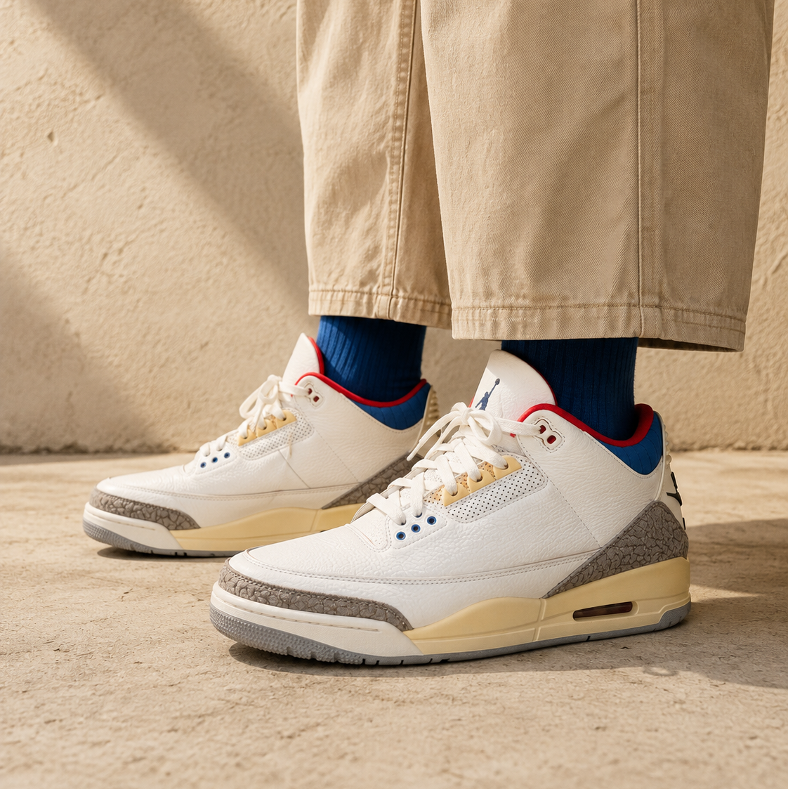 Air Jordan 3 Retro Seoul 2.0 Baskets Blanc Noir Homme Femme - 5
