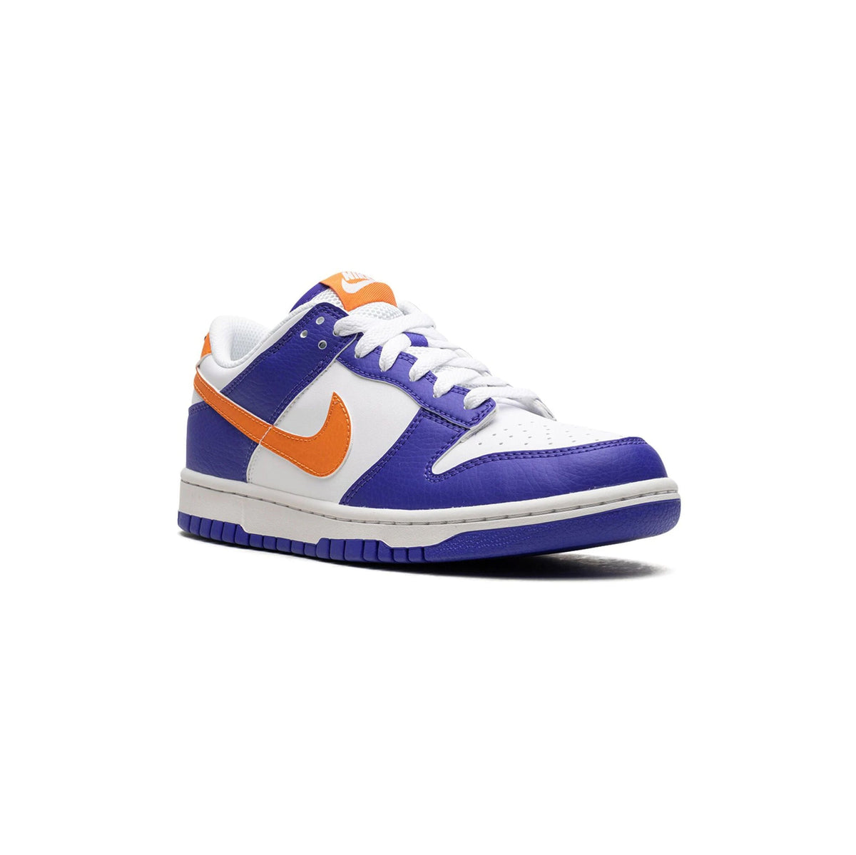 Nike Dunk Low Knicks Baskets Bleu Orange Homme Femme - 2