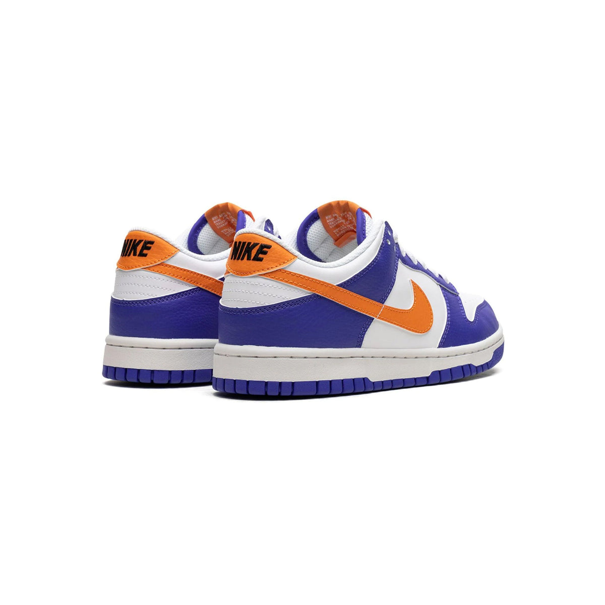 Nike Dunk Low Knicks Baskets Bleu Orange Homme Femme - 3