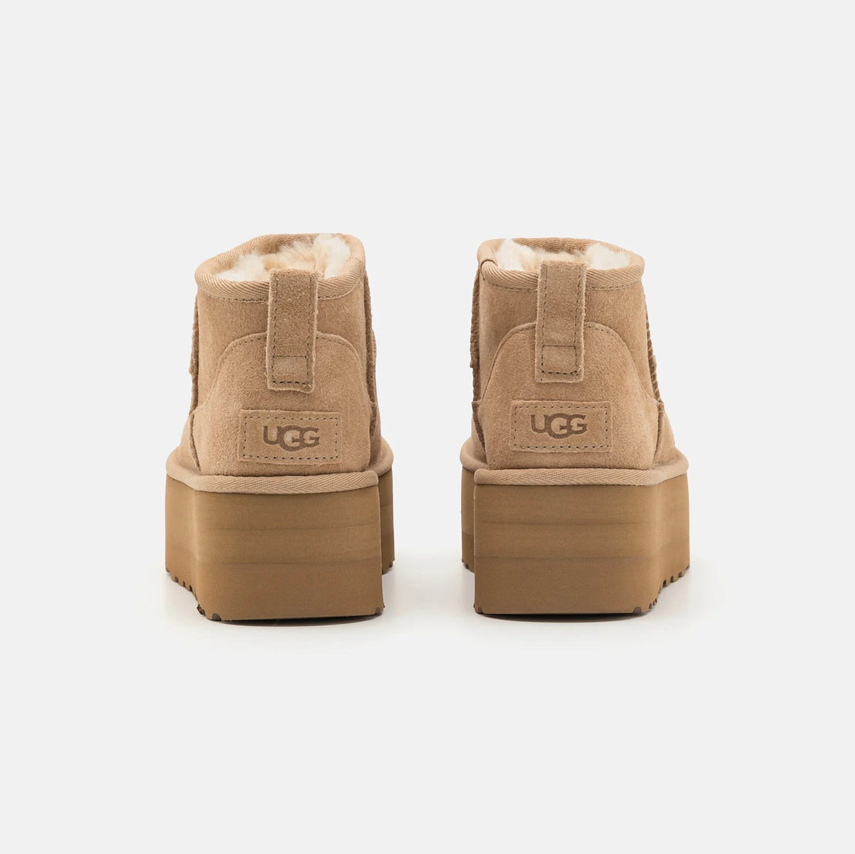 UGG Classic Ultra Mini Platform Sand Bottines Beige Femme - 3