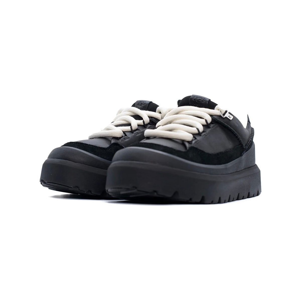 UGG Heritage Utility Sneaker Black Basket Noir Homme Femme - 2