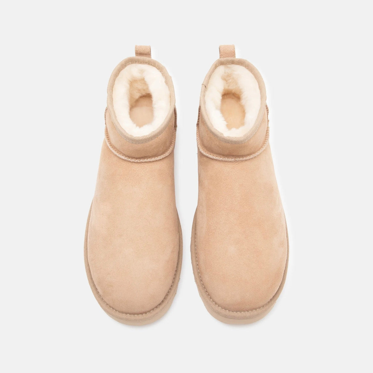UGG Classic Ultra Mini Sand Bottines Beige Femme - 4