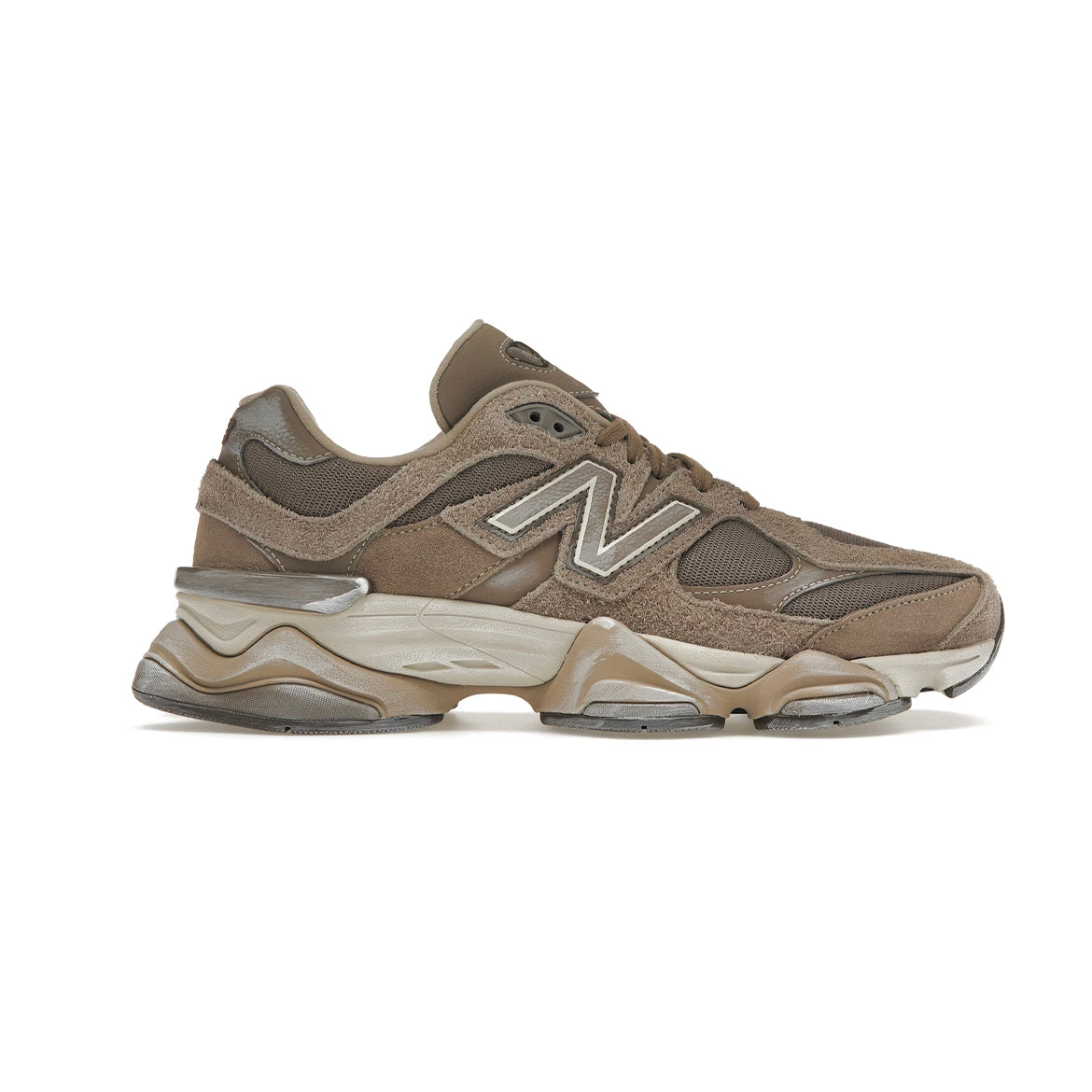 New Balance 9060 Baskets Marron Gris Homme Femme - 1