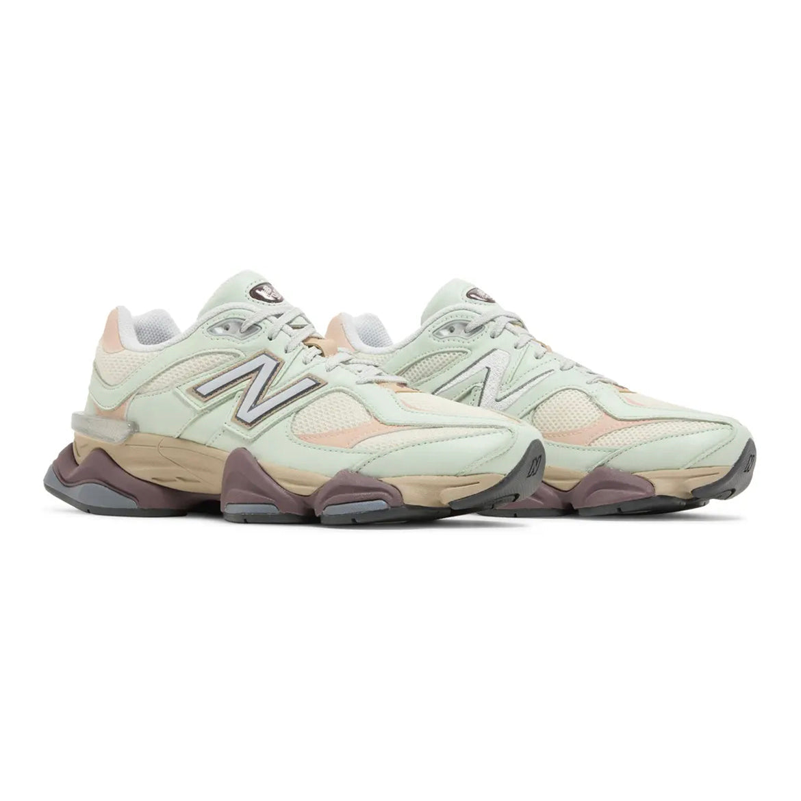 New Balance 9060 Baskets Gris Beige Homme Femme - 2