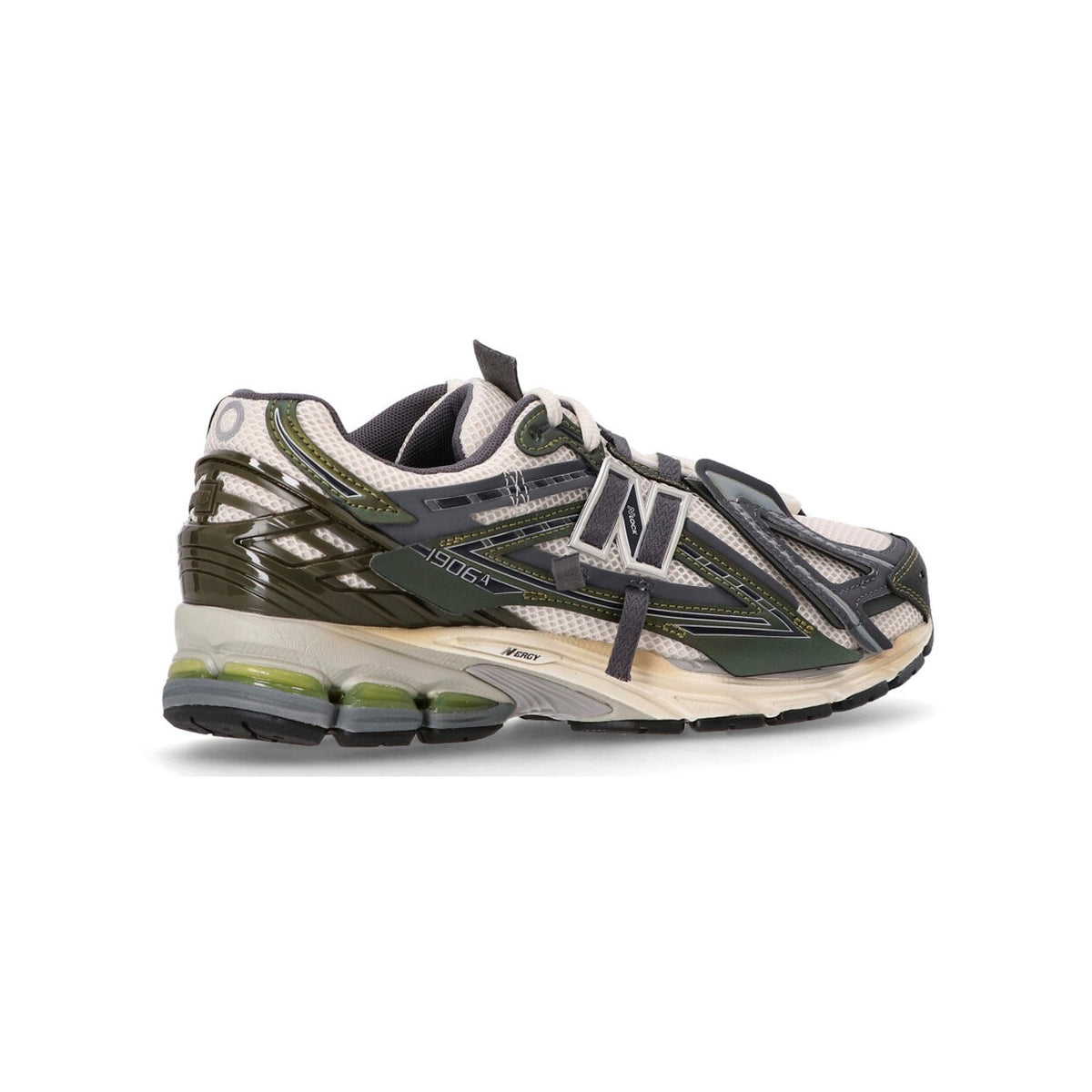 New Balance 1906A Baskets Vert Olive Beige Homme Femme - 3