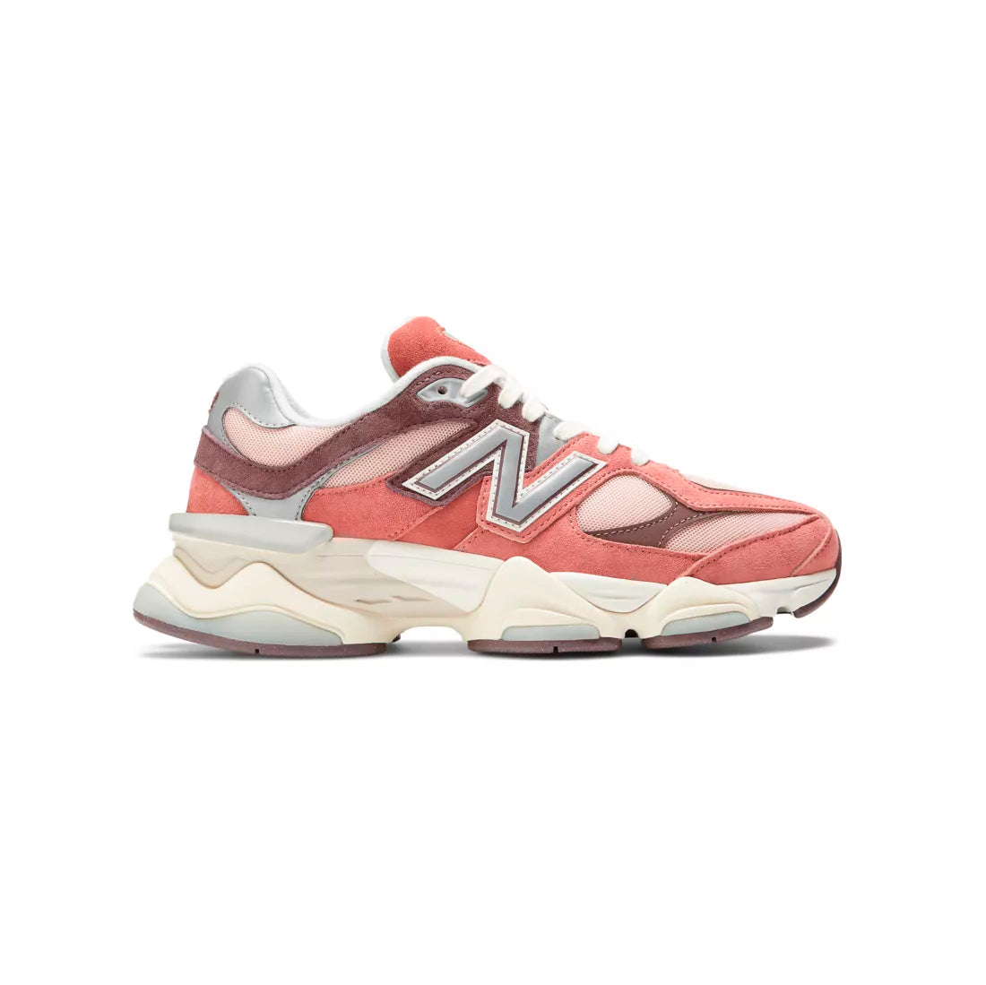 New Balance 9060 Baskets Rose Beige Homme Femme - 1