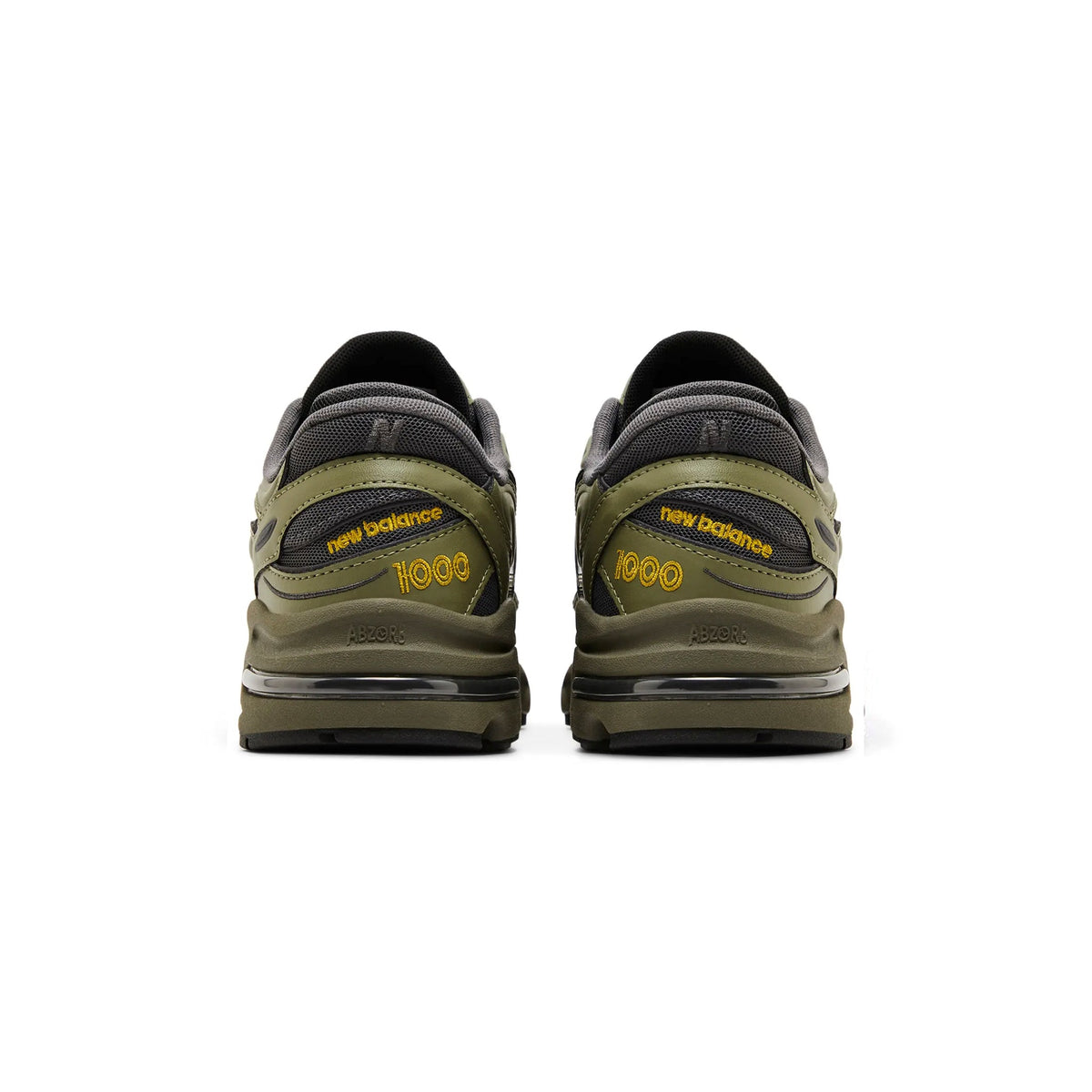 New Balance 1000 Baskets Vert Olive Gris Homme Femme - 3