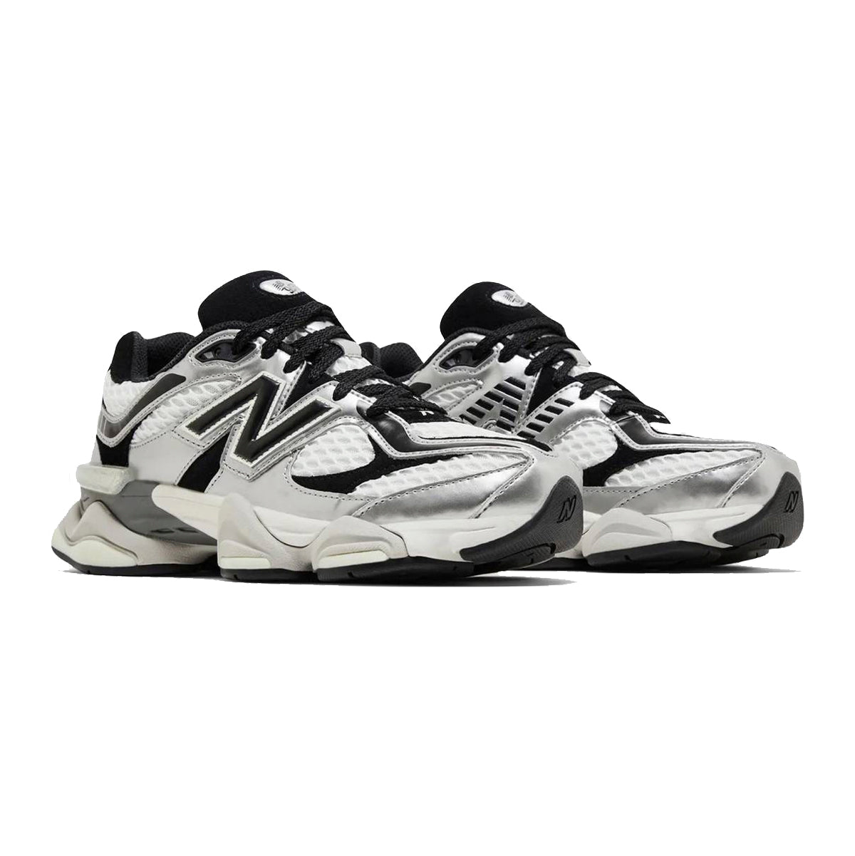 New Balance 9060 x Shoe Palace Baskets Argent Homme Femme - 2