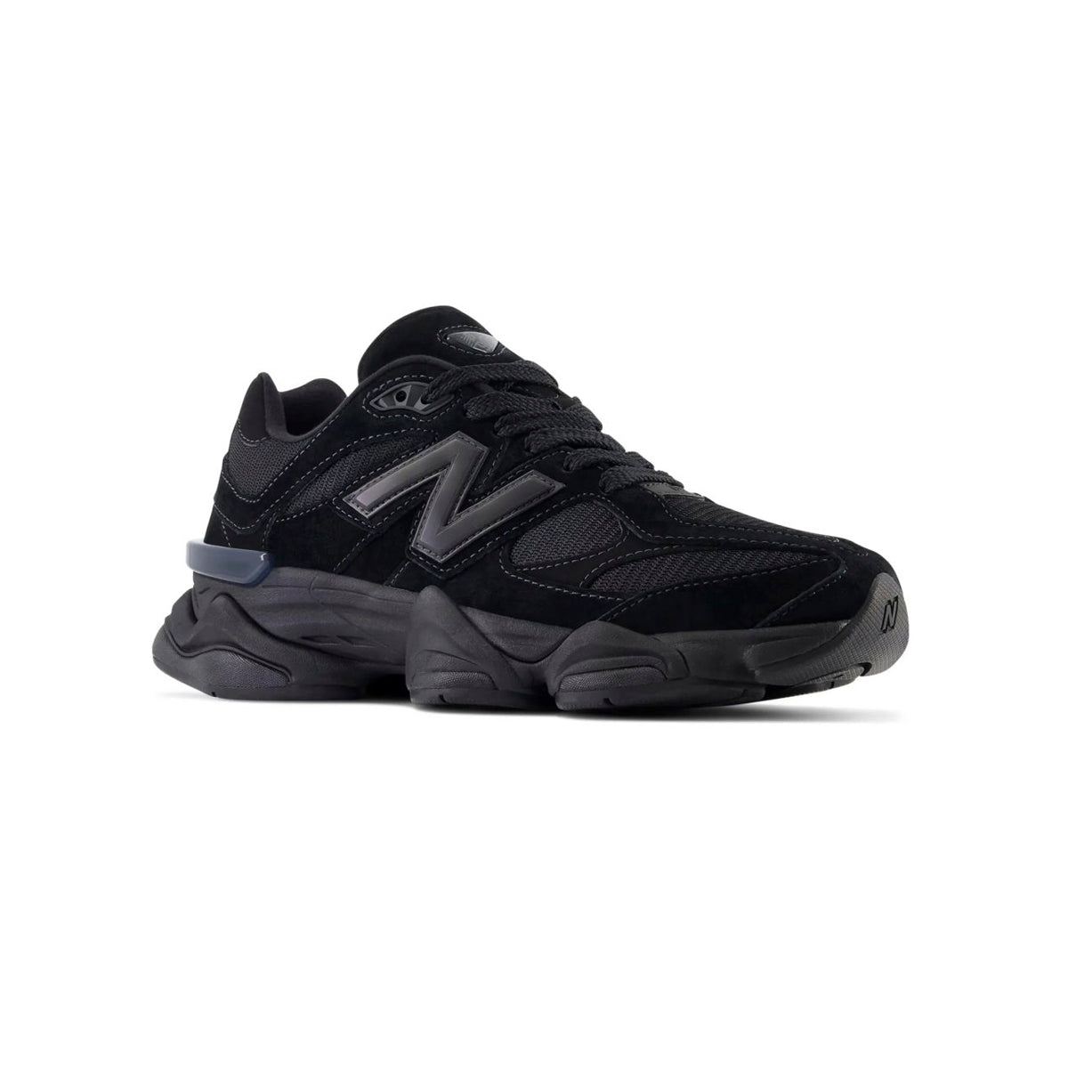 New Balance 9060 Triple Black Baskets Noir Homme Femme - 2