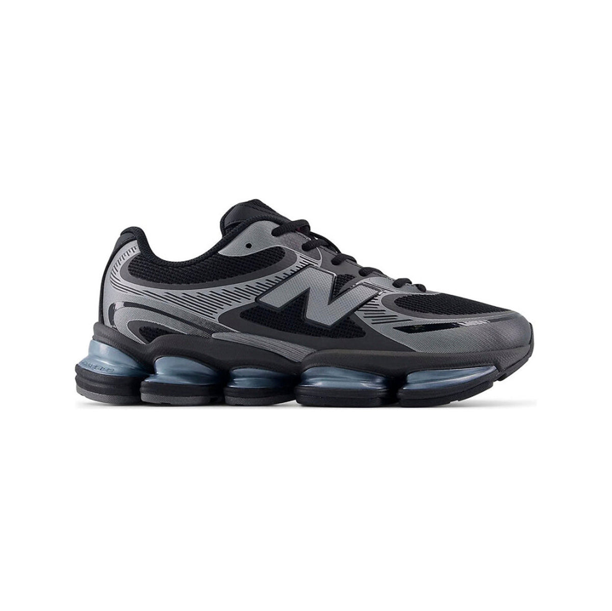 New Balance ABZORB 2000 Baskets Noir Gris Homme Femme - 1
