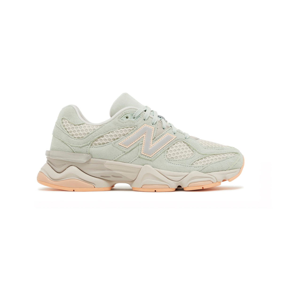 New Balance 9060 x The Whitaker Group Missing Pieces Baskets Argent Vert Mixte - 1