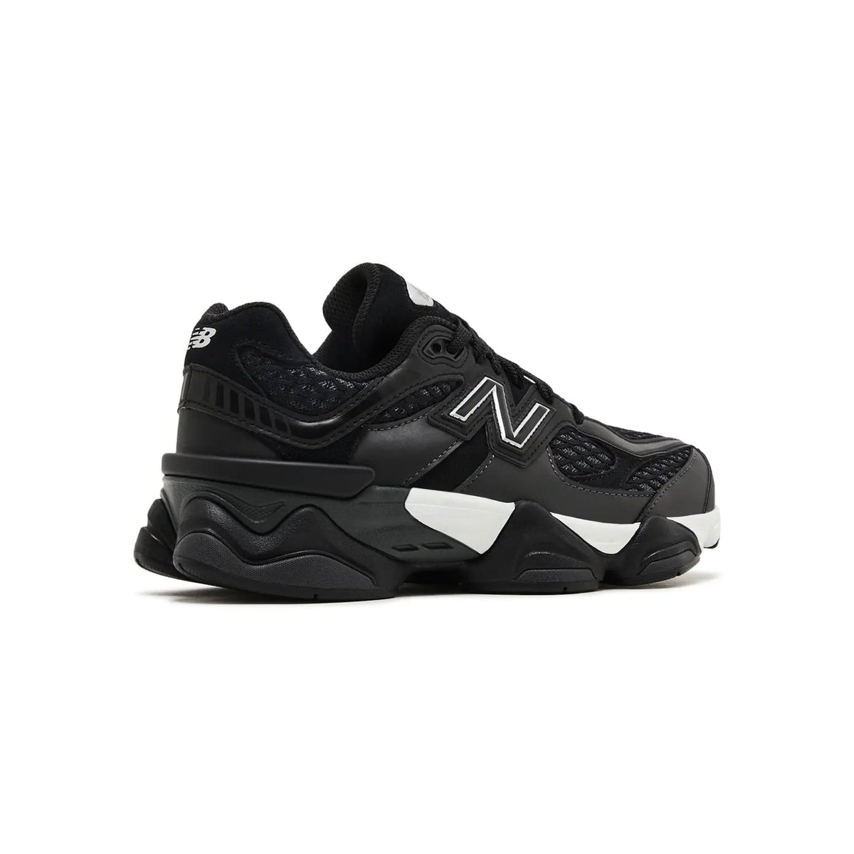 New Balance 9060 x Shoe Palace Baskets Noir Argent Homme Femme - 3