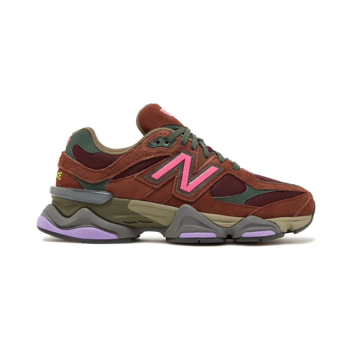 New Balance 9060 Baskets Marron Bordeaux Homme Femme - 1