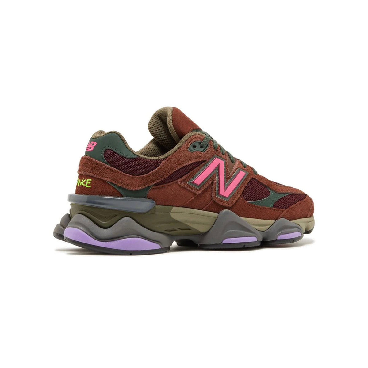 New Balance 9060 Baskets Marron Bordeaux Homme Femme - 3