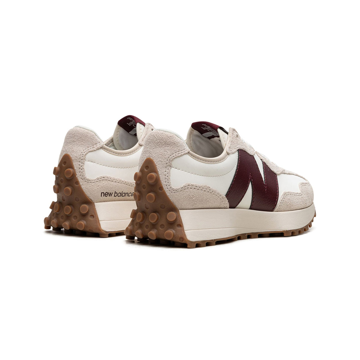 New Balance 327 Baskets Bordeaux Homme Femme - 3