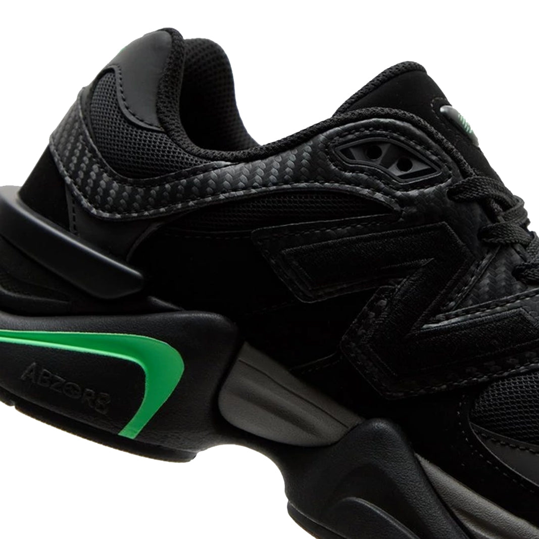 New Balance 9060 Baskets Noir Vert Homme Femme - 4
