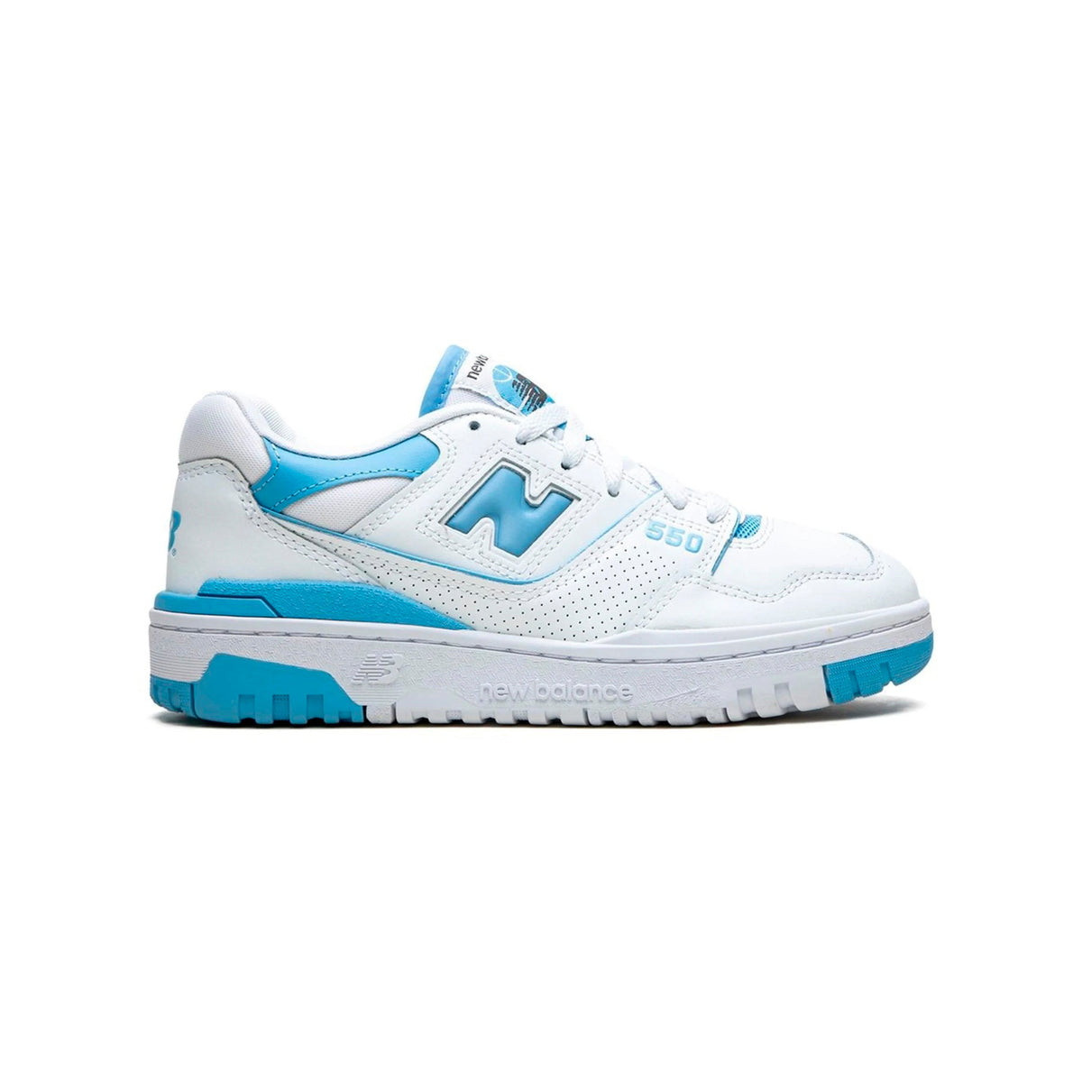 New Balance 550 UNC Baskets Blanc Bleu Clair Homme Femme - 1
