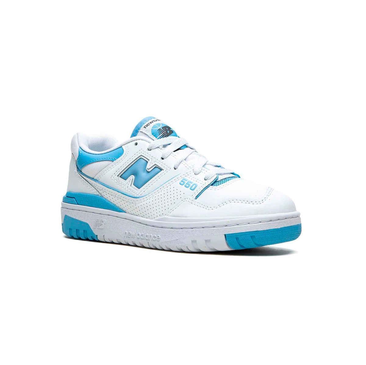 New Balance 550 UNC Baskets Blanc Bleu Clair Homme Femme - 2
