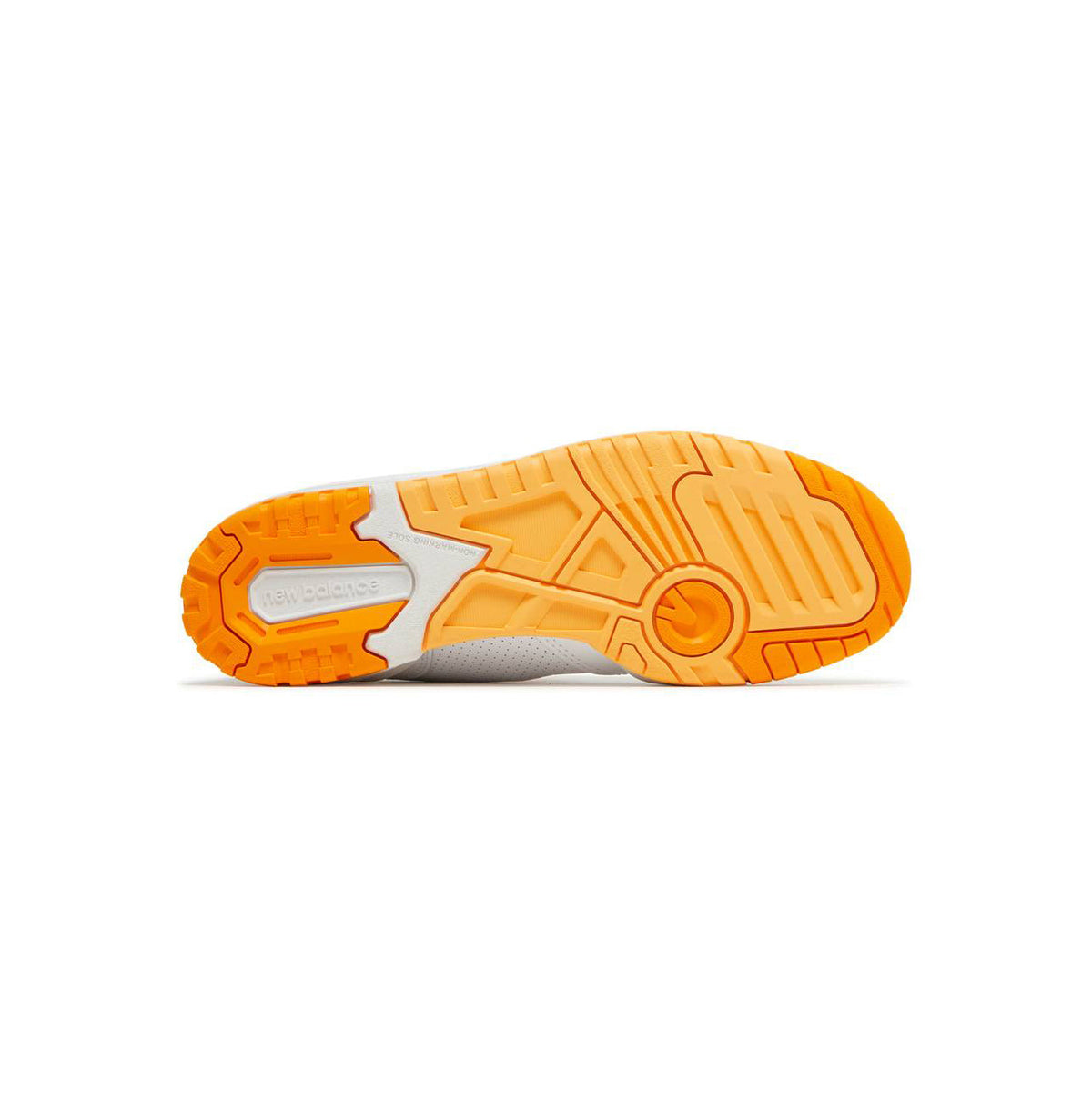 New Balance 550 Baskets Blanc Orange Homme Femme - 3
