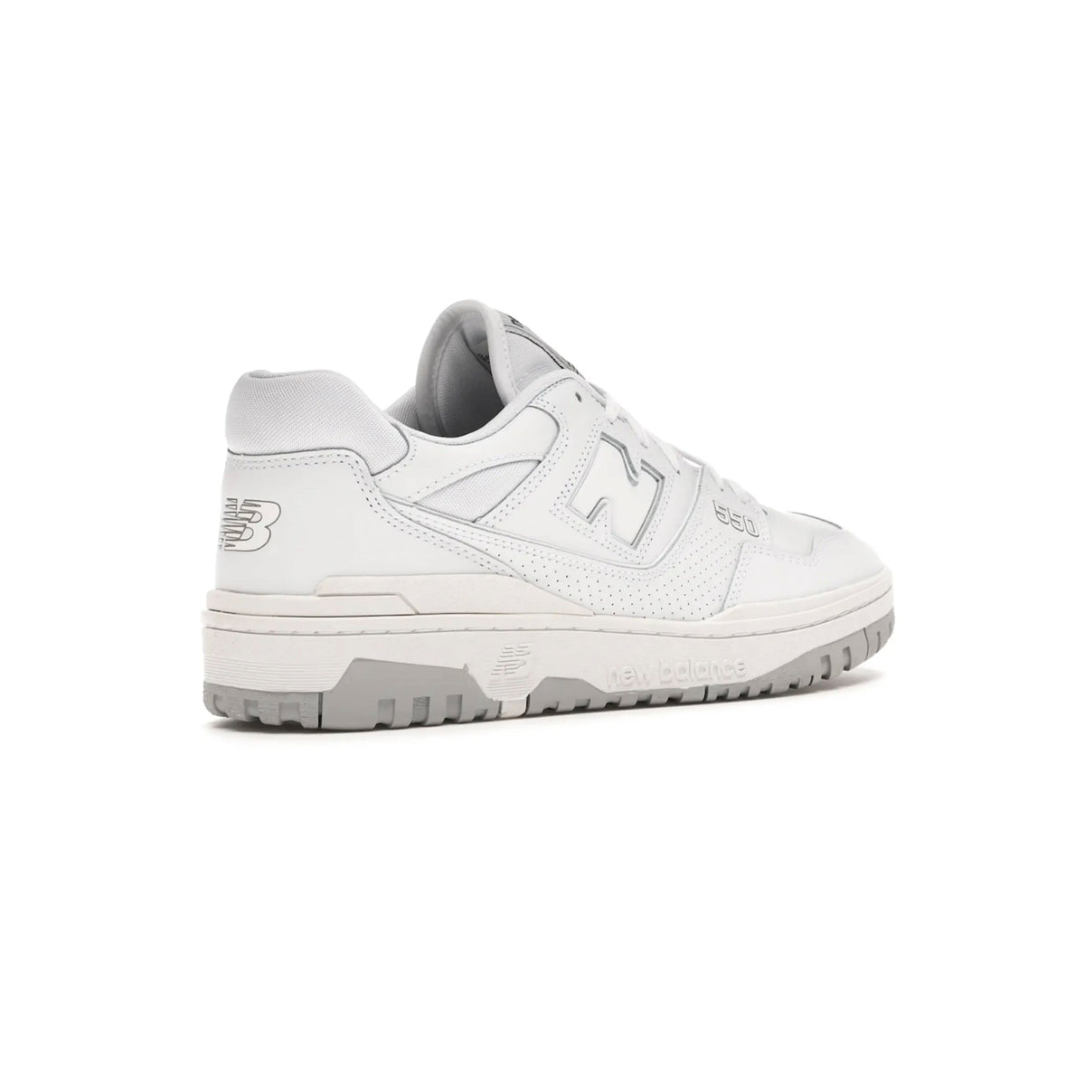 New Balance 550 Triple White Baskets Blanc Homme Femme - 3