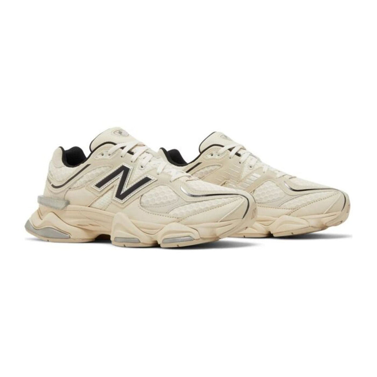 New Balance 9060 Baskets Beige Noir Homme Femme - 2